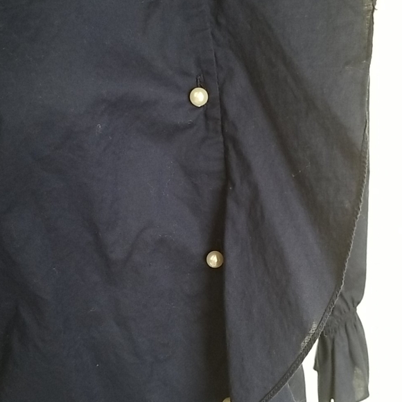 EUC Ralph Lauren petite button down blouse - Picture 5 of 7